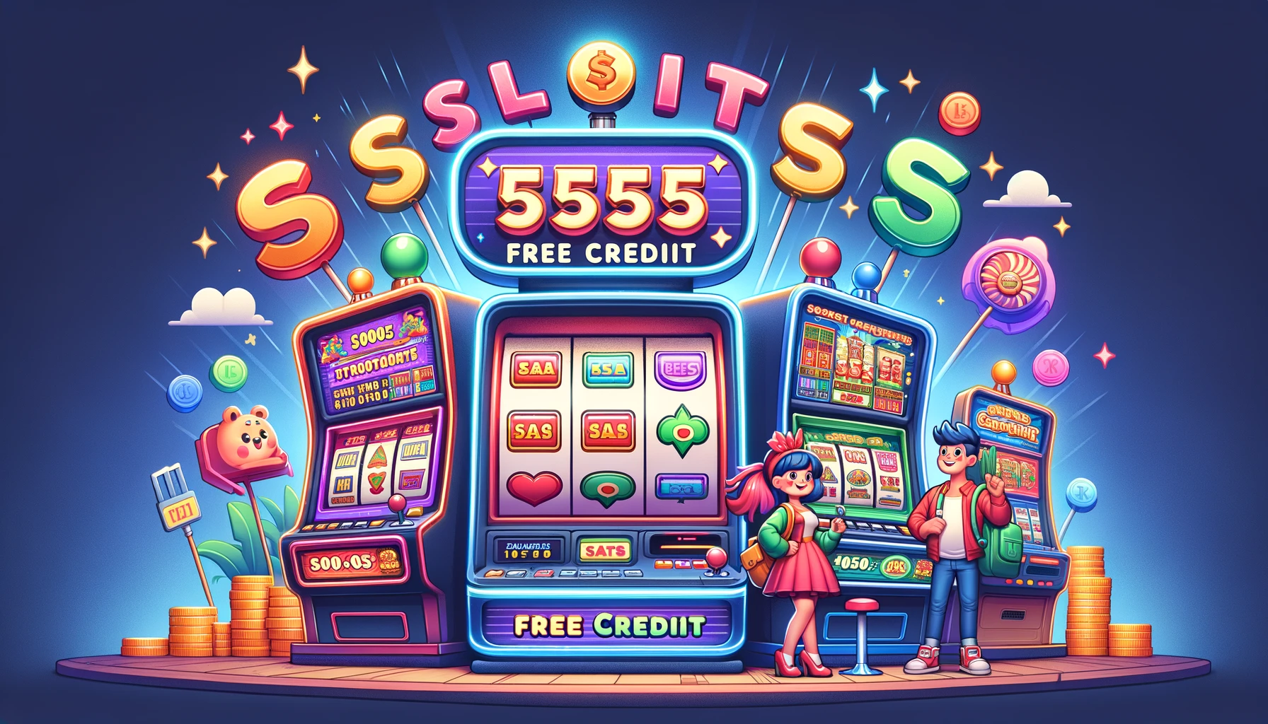 Slots 555 free credit