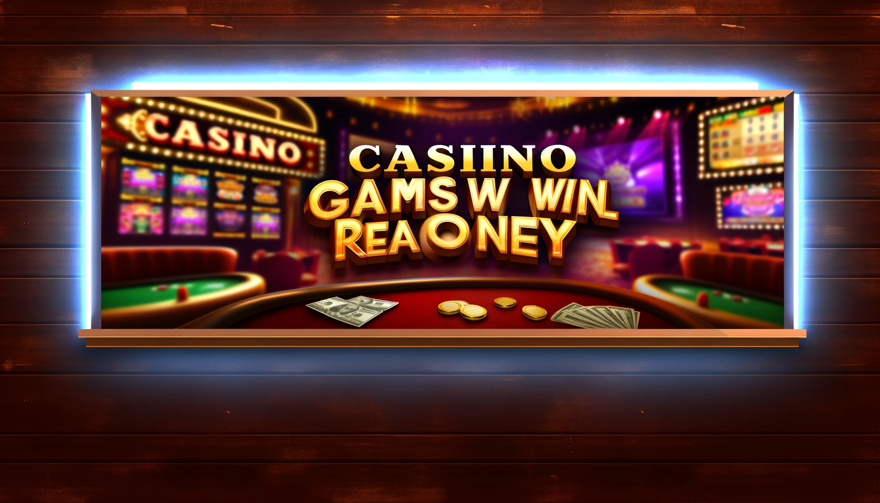 Casino games win real money